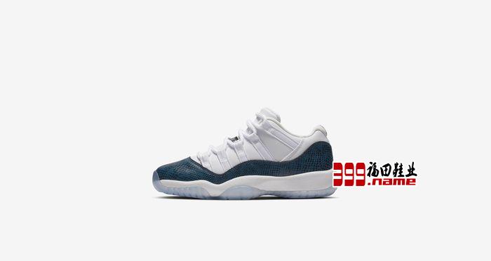 Jordan Brand发布海蓝色Air Jordan 11 Low 蓝蛇发售