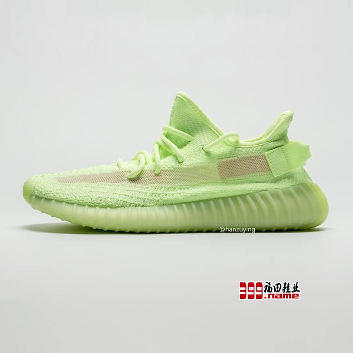 全新谍照预览“Glow In The Dark”配色adidas YEEZY货号EH5360