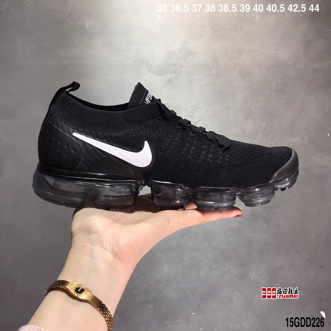 耐克Nike Air VaporMax Flyknit 2.0 2018二代大气垫  真实原厂气垫冲压货号942842--001