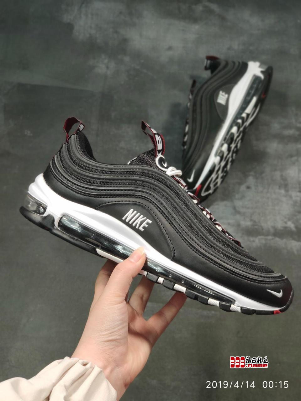 新配色发售 顶级公司货！耐克 Nike Air Max 97 耐克秋冬复古子弹鞋货号：312834-008