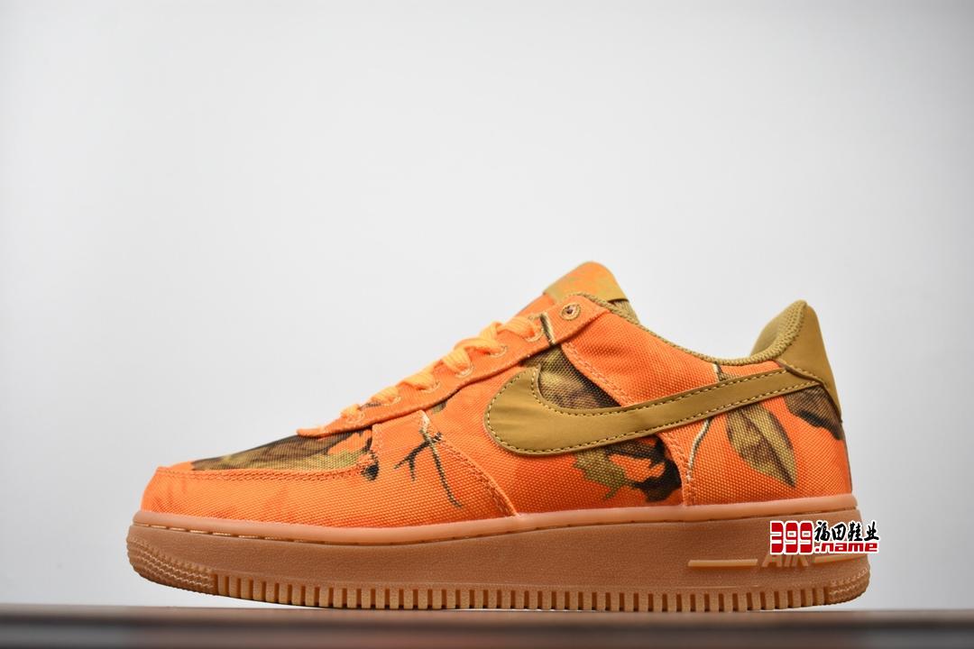 19ss Nike Air Force 1 Low耐 克空军Realtree 落叶配色货号：AO2441-800