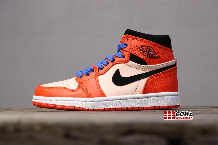 乔丹1代中帮系列 Air Jordan 1 MID扣碎黑勾 货号：BQ6931-800