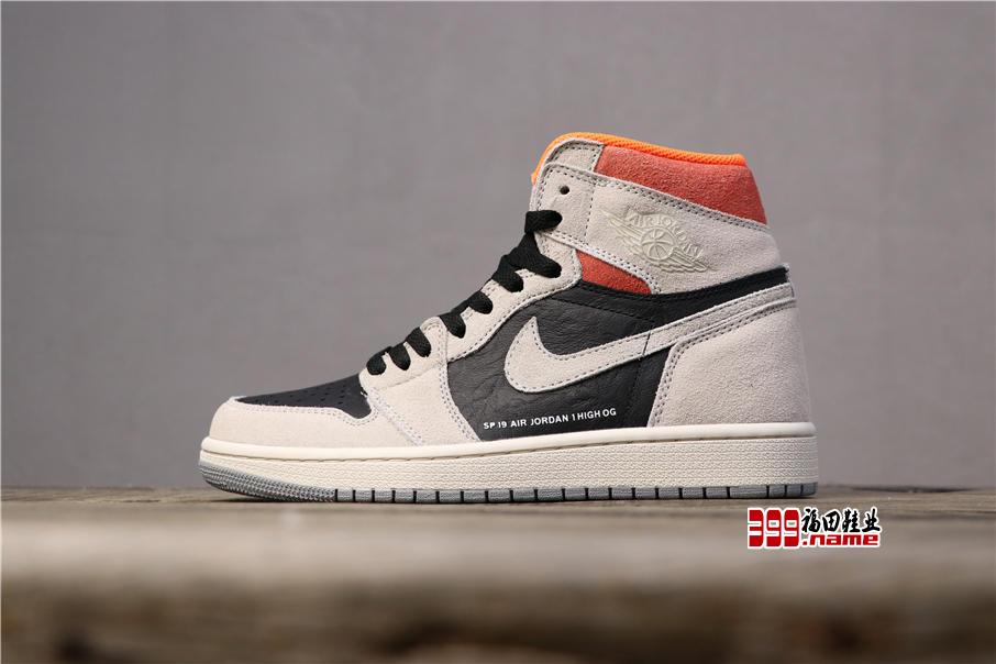 乔1 Air Jordan 1 “Neutral Grey”白粉限定出货货号：555088-018