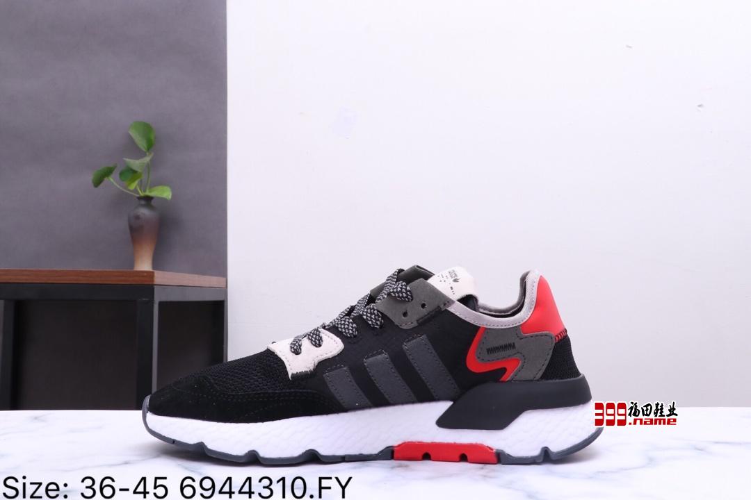 Adidas Nite Jogger 2019 Boost 夜行者复古跑鞋货号：EF5858