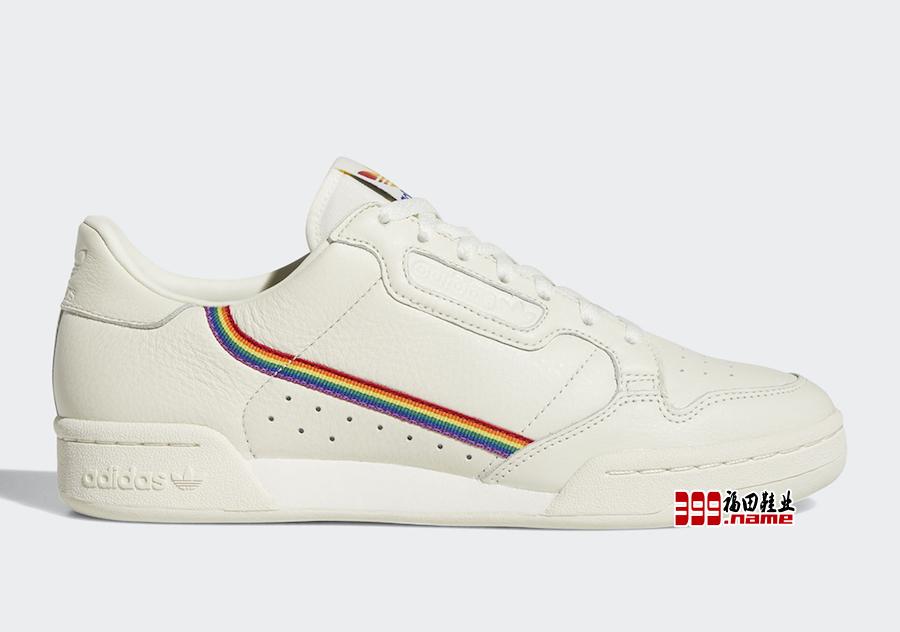 致敬 LGBT，adidas Continental 80 “Pride” 将在下月上架发售