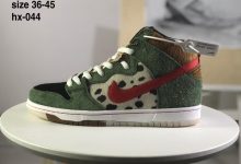 Nike SB Dunk High Dog Walker 斑点狗 遛狗鞋货号：BQ6827-300