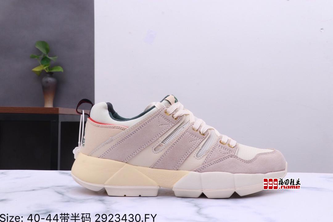 复古气质+硬朗外形!全新 Adidas EQT Cushion2 PuSha T货号：EF9091