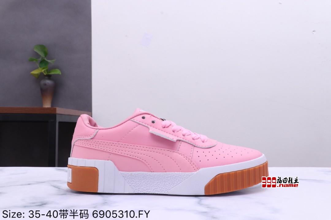 彪马休闲鞋PUMA Cali 三明治 赛琳娜同款 低帮休闲板鞋货号:369155-05