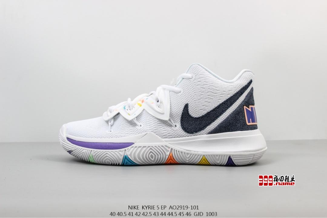 Nike Kyrie 5“Have A Nike Day”炫彩笑脸 欧文5 代篮球鞋货号：AO2919-101