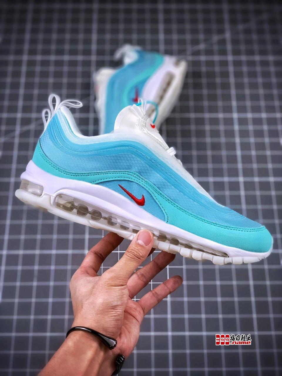 Nike Air Max 97 SH Kaleidoscope（万花筒）气垫跑步鞋货号：货号：Cl1508-400