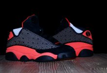 CLOT x Air Jordan 13 Low “Black and red”黑红 货号：AT3102-006