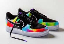 Nike Air Force 1 Low黑色版扎染货号: CK0840-001