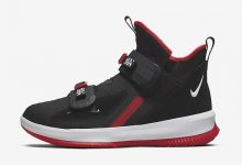 Nike LeBron Soldier 13 黑红配色即将发售货号: AR4228-003