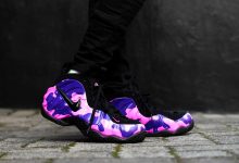 Nike Air Foamposite Pro “Purple Camo”货号：624041-012