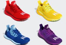 Pharrell x adidas Solar Hu Glide 菲董彩虹系列9月开售 货号：EF2381