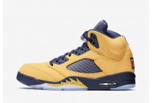 密歇根配色 Air Jordan 5货号：CQ9541-704发售日期：2019年8月10日（预计国内）