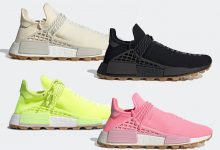 菲董 Pharrell x adidas NMD Hu PRD系列抢眼四配色9月发售