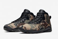 Air Jordan 10 ‘Desert Camo’ 迷彩配色官图发布货号：310805-201