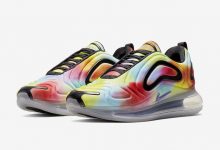 Nike Air Max 720彩虹扎染鞋面+澎湃气垫即将发布货号：CK0845-900