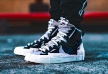 Sacai x Nike Blazer Mid 最新上脚图来袭货号：BV0062-002