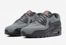 Nike Air Max 90 Essential灰绒面配色货号: AJ1285-025