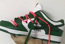 Off-White  x Nike SB Dunk Low 联名系列谍照曝出，将于10月开售