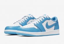 Nike SB x Air Jordan 1 Low“UNC”北卡蓝配色货号：CJ7891-401