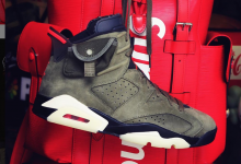 Travis Scott x Air Jordan 6 货号：CN1084-200  发售日期：2019年10月12日