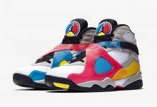 Air Jordan 8 SP SE“Multi-Color” 货号：BQ7666-100  发售日期：2019年9月6日