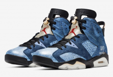 Air Jordan 6“Washed Denim” 货号：CT5350-401  发售日期：2019年12月28日