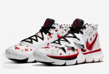 Sneaker Room x Nike Kyrie 5 “I Love You Mom” 爱心+玫瑰刺绣货号: CU0677-100