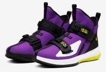 Nike LeBron Soldier 13 “Voltage Purple” 紫金配色货号：AR4225-500 发售日期：10 月 1 日