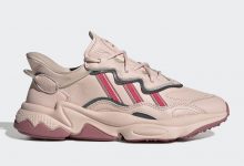 adidas Ozweego “Icy Pink” 奢华皮革鞋面 即将登场