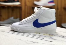 纯原Nike Blazer Mid Retro OG经典宝蓝中帮开拓者货号：845054-100