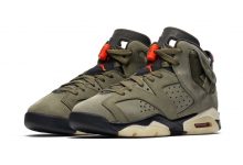 Travis Scott x Air Jordan 6 货号：CN1084-200 发售日期：2019年9月14日