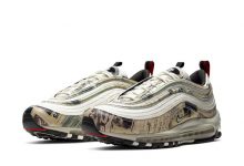 全新 Air Max 97 旧报纸鞋面复古