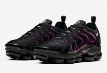 神秘气息，Nike VaporMax Plus “Black/Noble Red” 现已上架发售