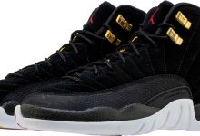 Air Jordan 12“ Reverse Taxi” 反转金扣 货号：130690-017  发售日期：2019年10月31日