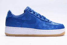 Clot x Nike Air Force 1 PRM 蓝丝绸 货号：CJ5290-400  发售日期：2019年10月