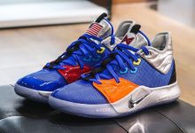 Nike PG 3 NASA NASA 主题配色 货号：CI2666B-400 发售日期：2019年10 月 23 日