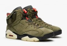 乔丹6代 Air Jordan 6 Travis Scott x AJ6 全尺码确定下周发售，值得期待