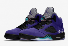 Air Jordan 5 “Alternate Grape”紫葡萄配色 货号: 136027-500 发售日期：2020年6月27日