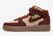 Nike Air Force 1 Mid ’07 LV8 英伦风格纹鞋面空军一号板鞋 货号：CT1206-900