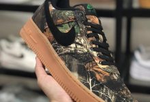 Nike Air Force 1 LOW “Realtree” 落叶迷彩 纯3D不规则打印材料货号：AO2441-001