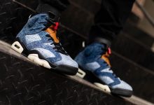 Air Jordan 6 “Washed Denim” 货号：CT5350-401 发售日期：2019年12 月 28 日