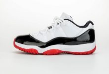 Air Jordan 11 Low 黑白 Concord 康扣和黑红 Bred二合一 发售日期：2020年4月25日 货号：AV2187-160