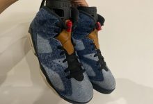 Air Jordan 6 丹宁材质“Washed Denim” 货号：CT5350-401  发售日期：2019年12月28日