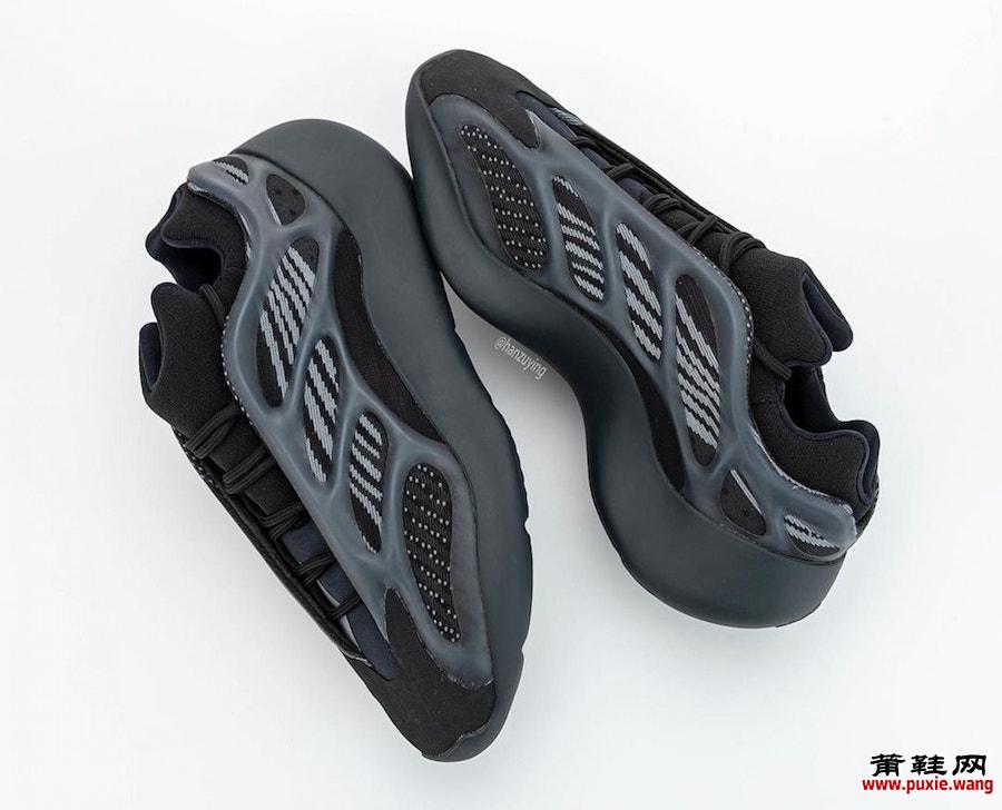 adidas Yeezy 700 V3 Alvah Black H67799发售日期
