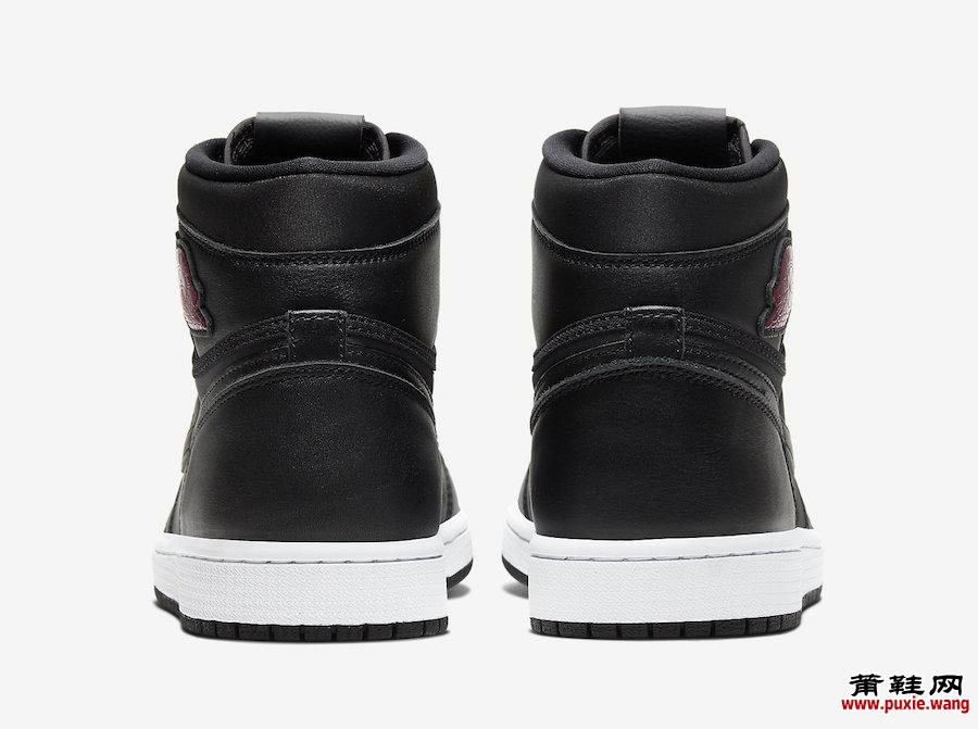 Air Jordan 1 Black Satin Gym红色555088-060