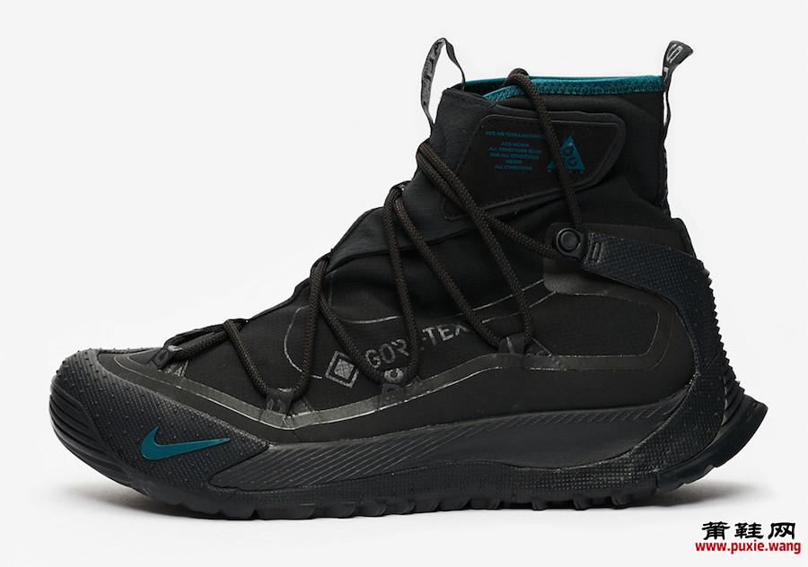 Nike ACG Terra Antarktik黑色Midnight绿松石BV6348-001发售日期信息